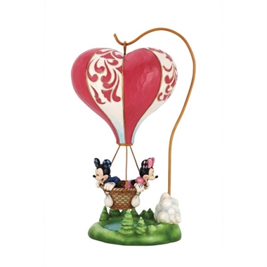 Disney Traditions - Minnie Mickey Heart Balloon